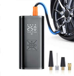 Charger l'image dans la galerie, Gonfleur de pneu numérique rechargeable + power bank+ torche
