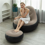 Charger l'image dans la galerie, Fauteuil gonflable + pompe manuel
