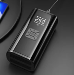 Charger l'image dans la galerie, Gonfleur de pneu numérique rechargeable + power bank+ torche
