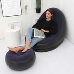 Charger l'image dans la galerie, Fauteuil gonflable + pompe manuel
