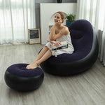 Charger l'image dans la galerie, Fauteuil gonflable + pompe manuel
